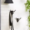 Set of 2 Monkey Wall Hooks for Organizing and Decorating Your Space