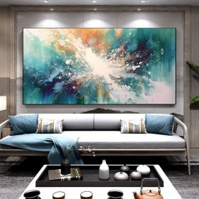 Hand Painted Oil Painting Large Acrylic Oil Painting On Canvas Abstract Painting Canvas Original abstract canvas wall art contemporary Painting F (Style: 01, size: 150X220cm)